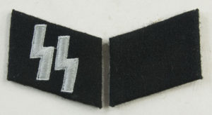 Collar Tabs with SS Insignia